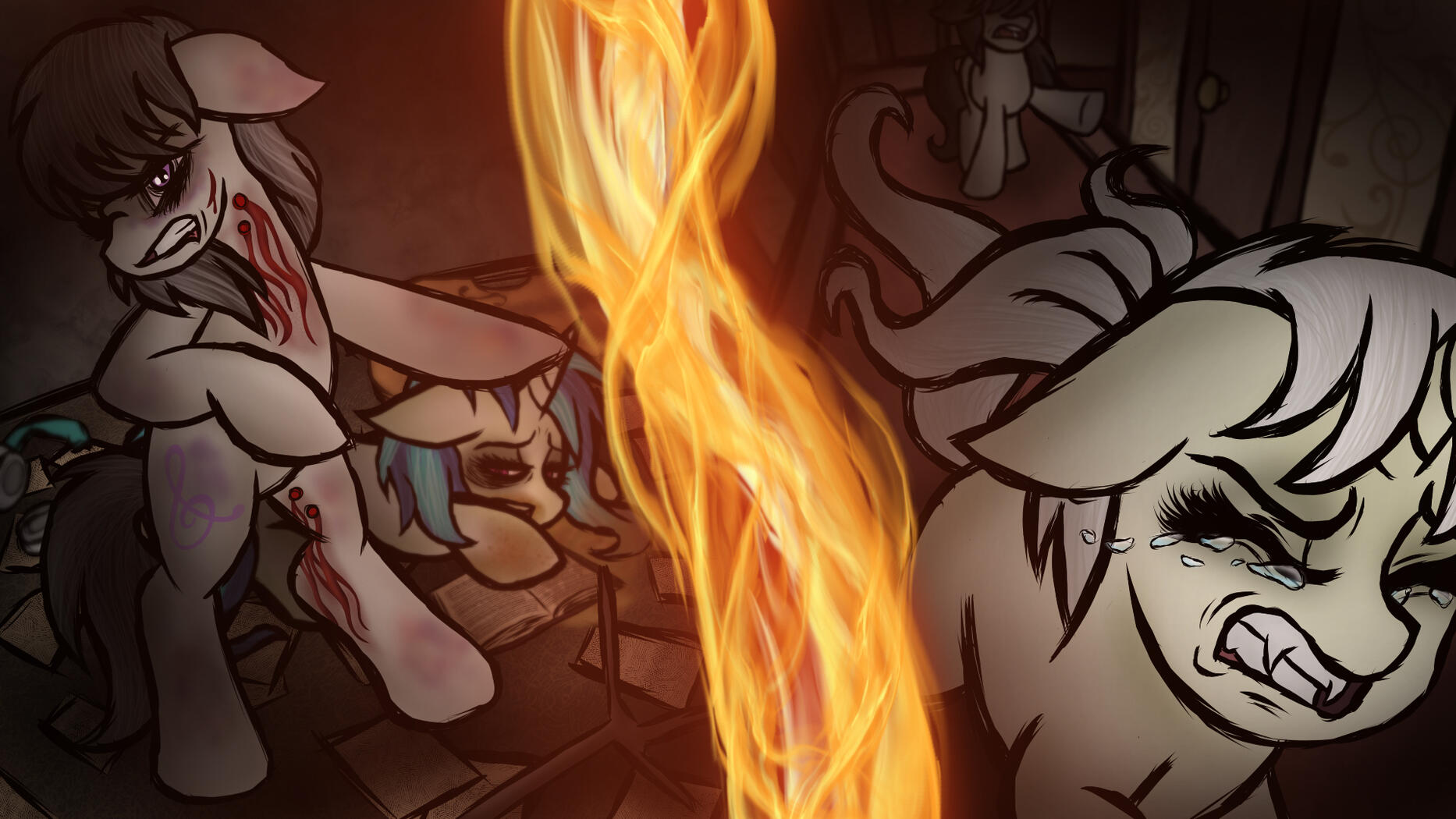 Vampiolence Commission (My Little Pony)