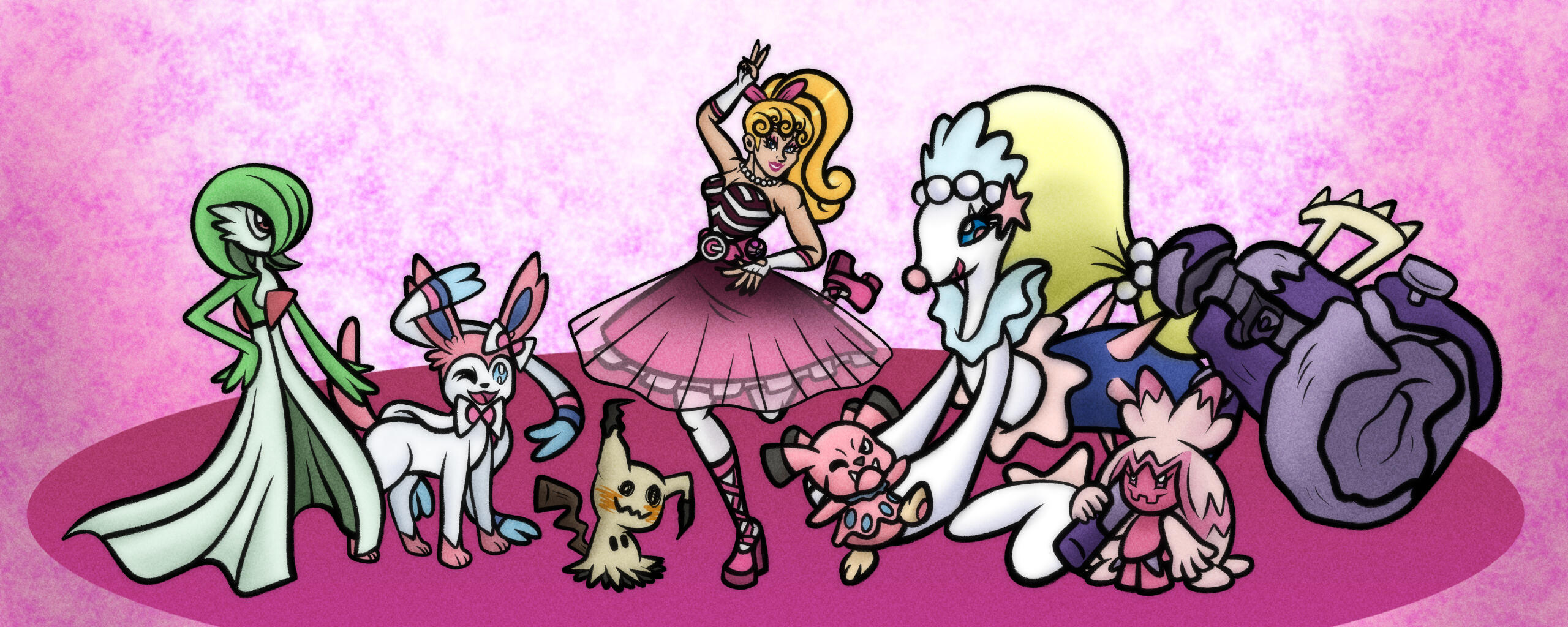 Barbie Fairy-Type Trainer (Barbie/Pokemon Crossover)