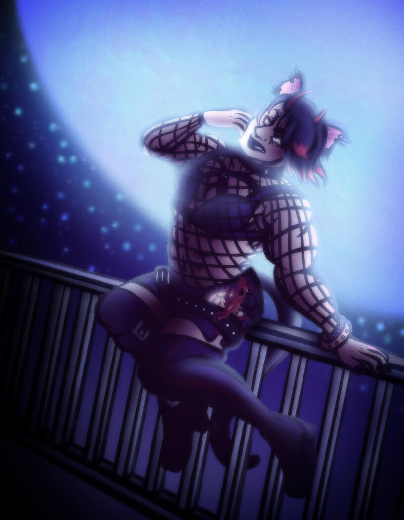 Catboy Pinup (Original)