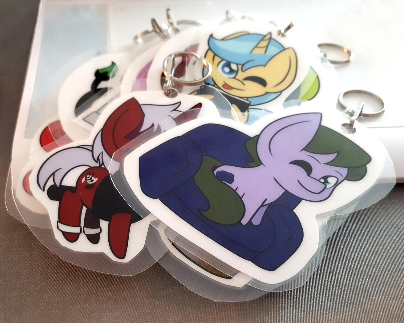 My Little Pony Custom Ponysonas Lanyard Badges