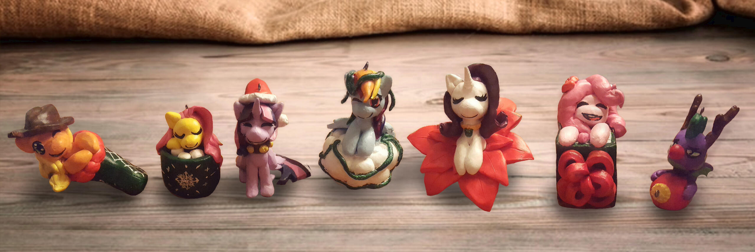 My Little Pony Charity Christmas Ornament Set