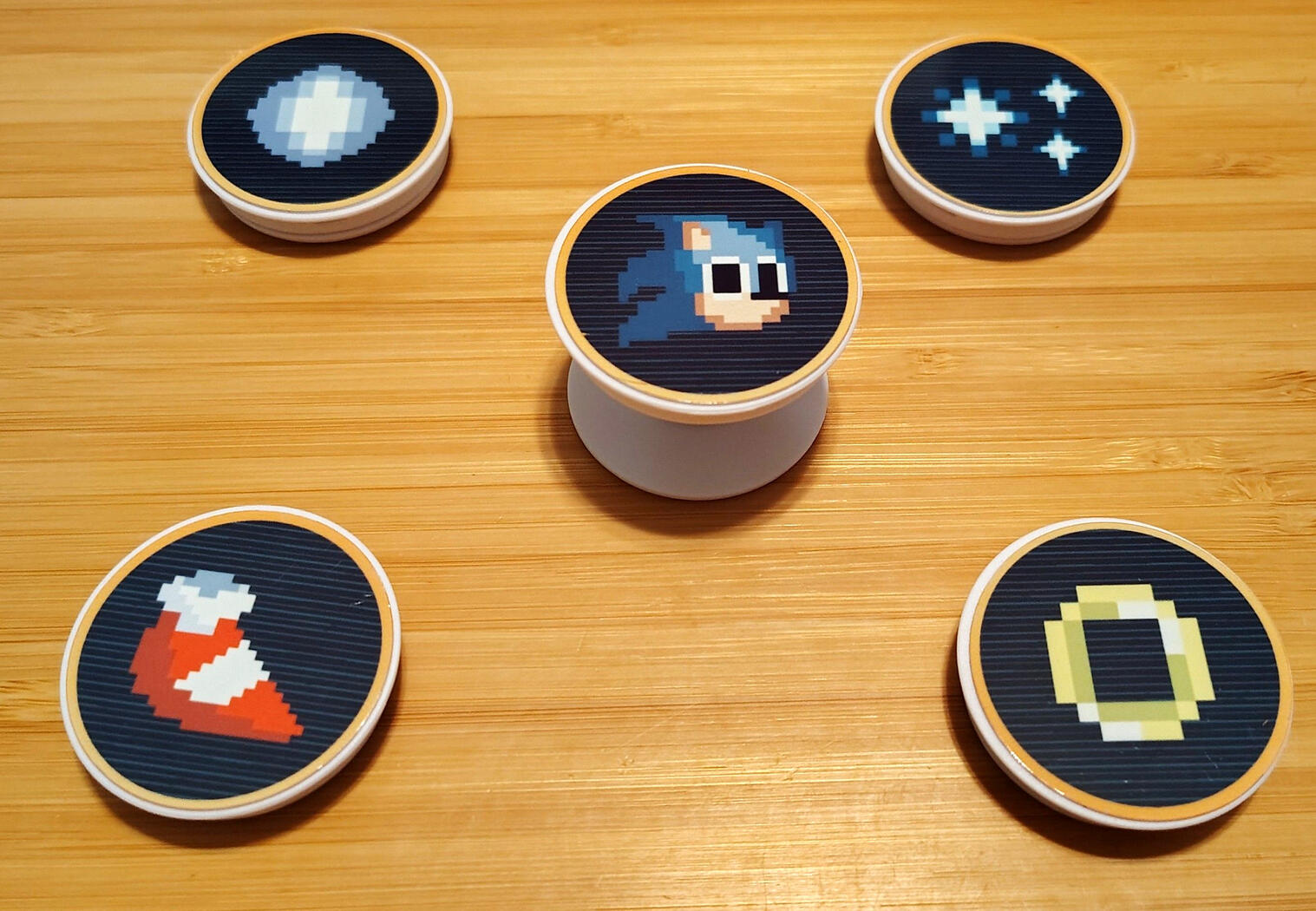 Sonic the Hedgehog Item Box Pop Sockets