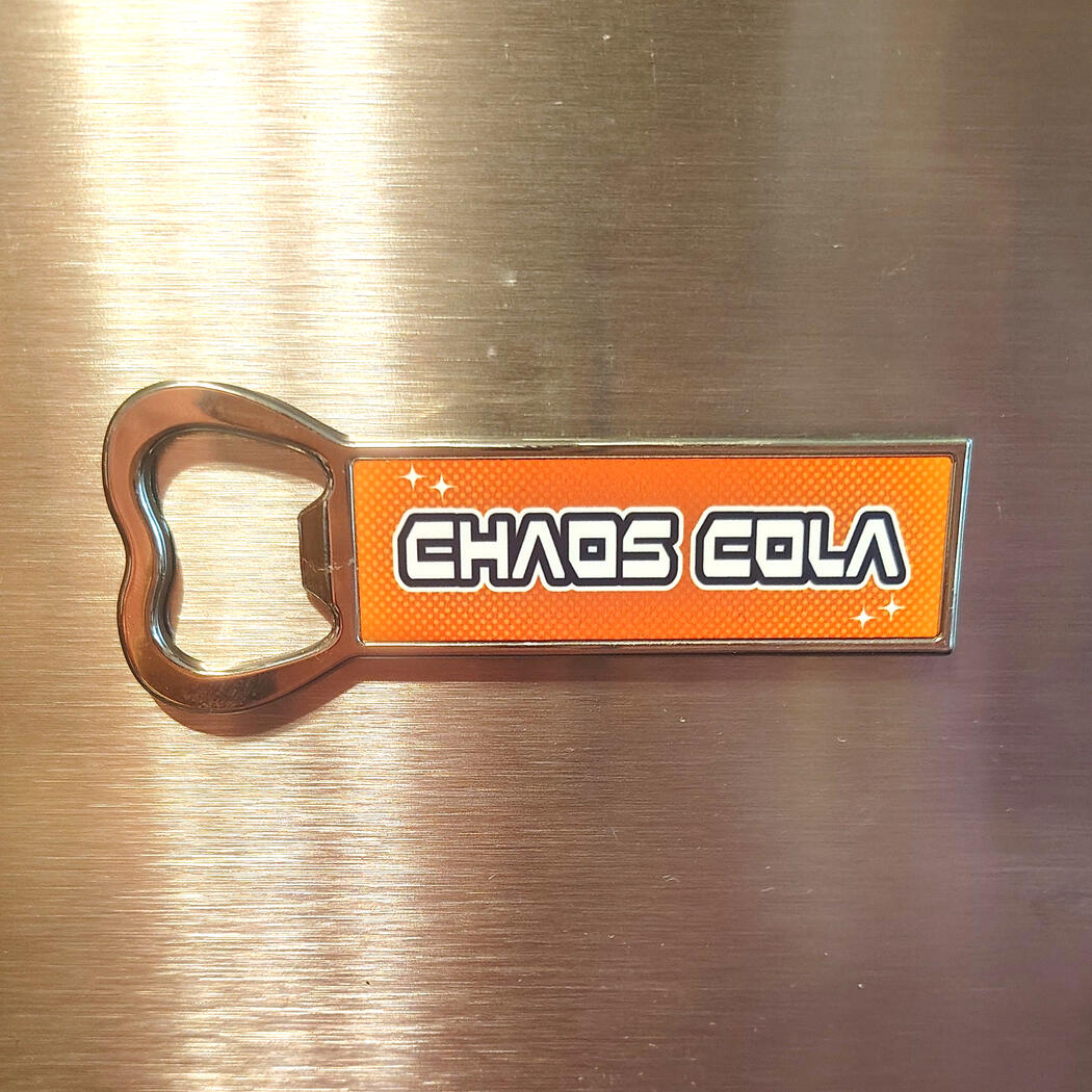 Sonic the Hedgehog Chaos Cola Bottle Opener
