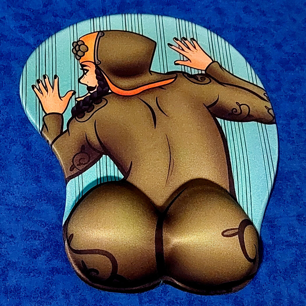 JoJo&#39;s Bizarre Adventure Rai Mamezuka Mousepad