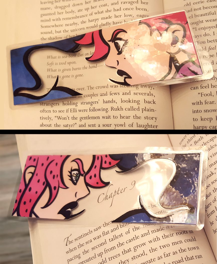 JoJo&#39;s Bizarre Adventure 2-Sided Peeker Bookmark