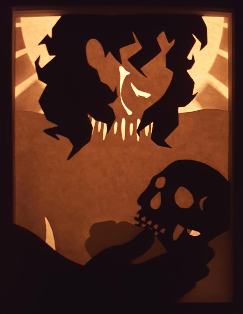 JoJo's Bizarre Adventure: Phantom Blood Paper Lightbox